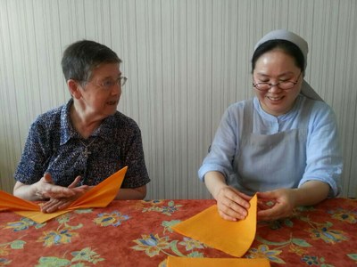 안프랑소와즈수녀님과 함께