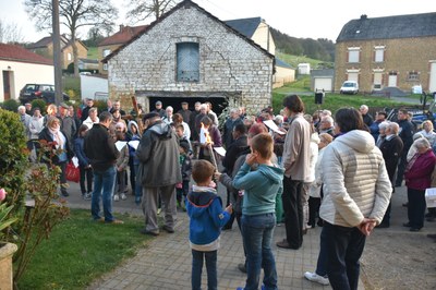 Chemin de croix 2017 Grandcourt 1
