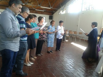 Premier engagement des Amis Laïcs du Chili0