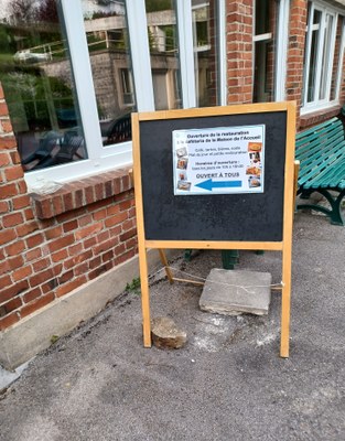 Accueil  petite restauration