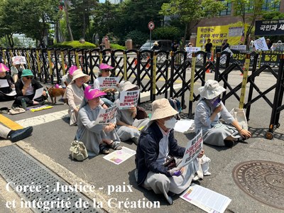 Corée du Sud  JPIC Justice, Paix et Intégrité de la Création