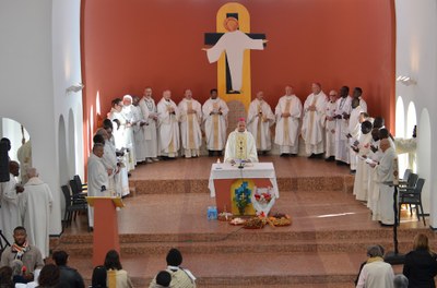 Messe d'action de grâces à Santa Cruz