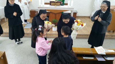 Soeur Stella et Soeur Vianney